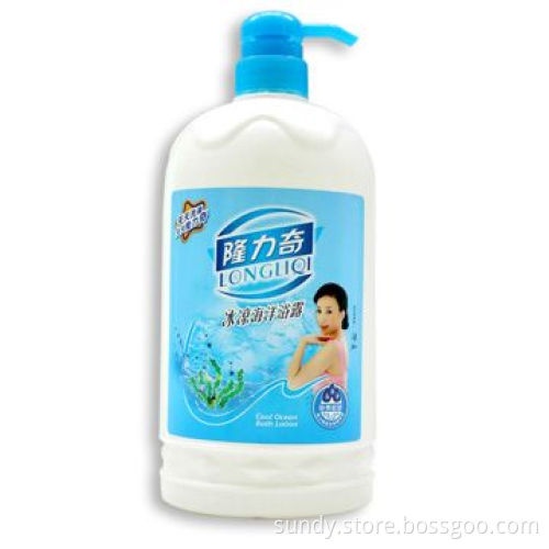 1L Cool Ocean Shower Gel with Pleasant Aroma, Leaves Refreshing, Deep Clean Skin